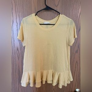 Altr’d State Yellow Shirt